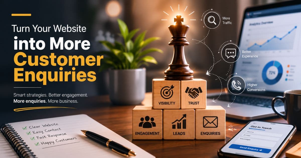 How to Get More Customer Enquiries from Your Website